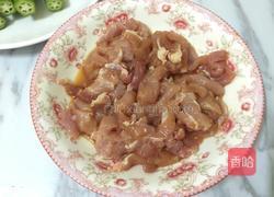 小炒秋葵的做法图解3