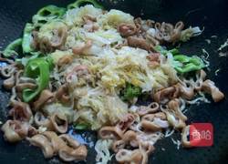 酸菜炒猪大肠的做法图解8