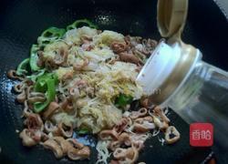 酸菜炒猪大肠的做法图解9