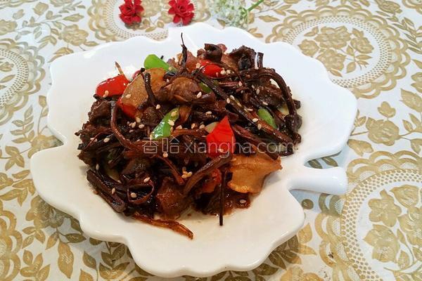 干锅茶树菇