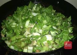 小白菜炖冻豆腐的做法图解9