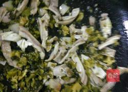 咸菜炒猪肚的做法图解7