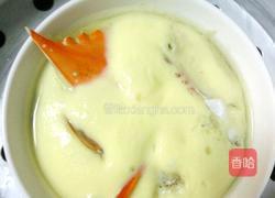 梭子蟹蒸鸡蛋的做法图解8