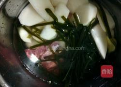 白萝卜海带排骨汤的做法图解5