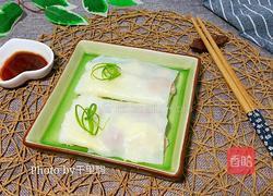 自制瘦肉蛋肠粉的做法图解9