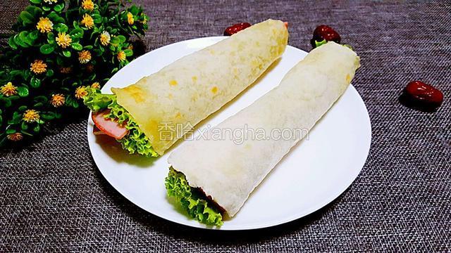 熏肉卷饼