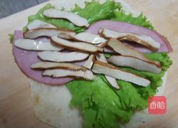 熏肉卷饼的做法图解10