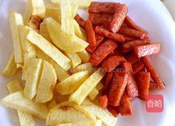 土豆香肠的做法图解8