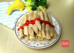 炸芋头条的做法图解9