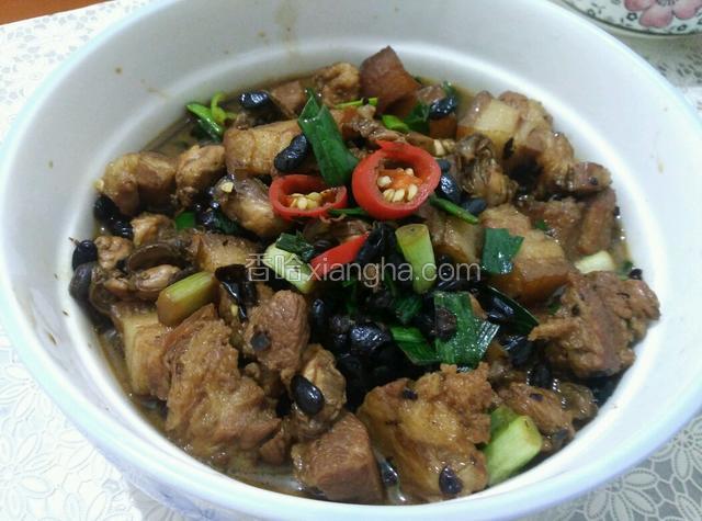 豆豉海蛎焖肉