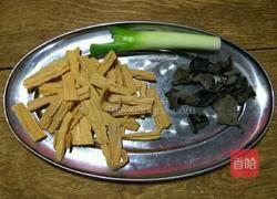 私房素烧腐竹的做法图解1