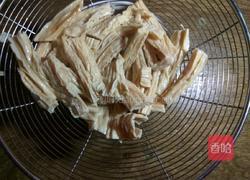 私房素烧腐竹的做法图解4