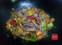 茄子烧鸡的做法图解13