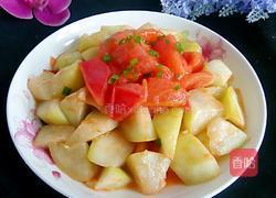 番茄炒瓠子的做法图解8