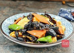 胡萝卜木耳炒鸡蛋的做法图解9