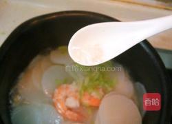 干贝鲜虾白萝卜的做法图解16