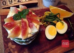 无花果抹茶裸蛋糕的做法图解7