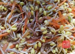 猪肉炒豆芽的做法图解8