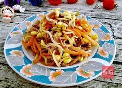 猪肉炒豆芽的做法图解11