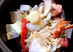 蟹煲豆腐的做法图解8