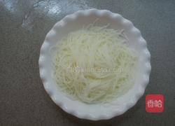 娃娃菜炒粉丝的做法图解2