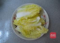 娃娃菜炒粉丝的做法图解4