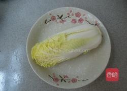 娃娃菜炒粉丝的做法图解3