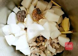 白萝卜猪肺汤的做法图解4