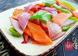 胡萝卜炒洋葱的做法图解10