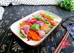 胡萝卜炒洋葱的做法图解11