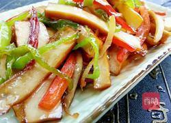 尖椒炒豆干的做法图解9