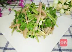 香菜拌牛百叶的做法图解6