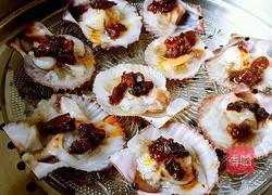 香菇酱蒸扇贝的做法图解4