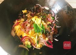洋葱木耳炒鸡蛋的做法图解9