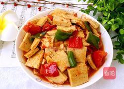 西红柿炒豆腐的做法图解7