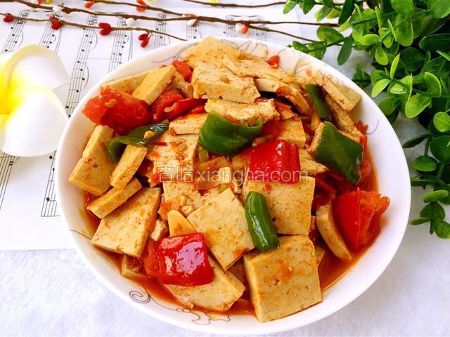 西红柿炒豆腐