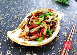 肉丝炒青椒的做法图解14