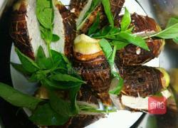 罗勒蒸芋头的做法图解4