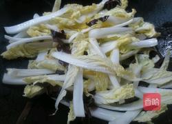 白菜木耳的做法图解5