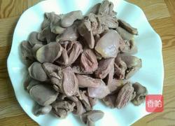 炒鸡心的做法图解4