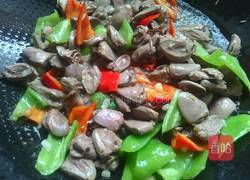 炒鸡心的做法图解9