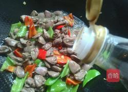 炒鸡心的做法图解10