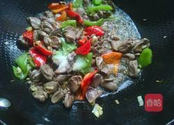 炒鸡心的做法图解11