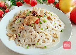 滑炒藕片瘦肉的做法图解20