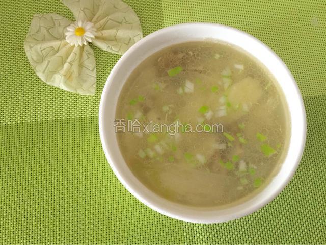 加点葱花喝汤也是不错的选择哦