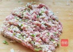 猪肉香菇饺子馅的做法图解4
