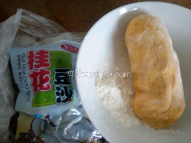 准备豆沙馅