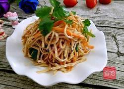 凉拌云丝的做法图解1