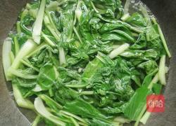 青菜香菇的做法图解2