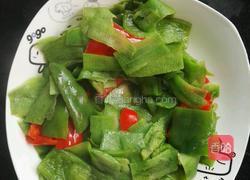 炒丝瓜皮的做法图解3